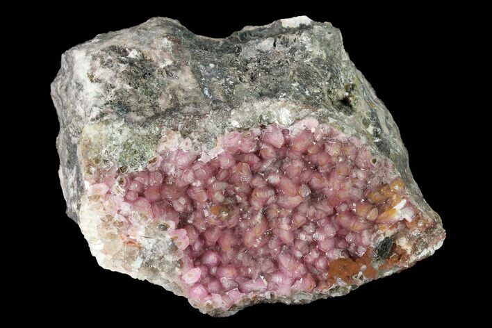 Cobaltoan Calcite Crystal Cluster - Bou Azzer, Morocco #161165